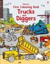 First Colouring Book Trucks and Diggers