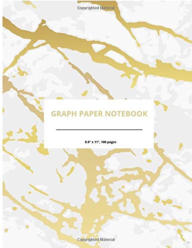 Graph Paper Notebook: 8.5'' x 11'', 100 pages