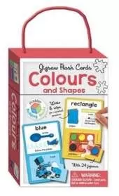 Building Blocks Colours & Shapes Jigsaw Flash Cards