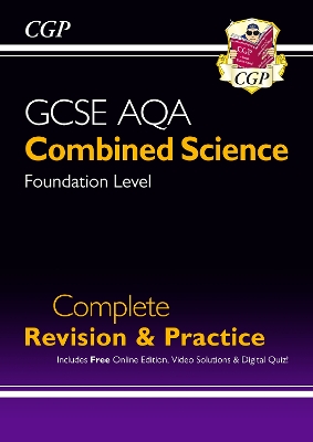 GCSE Combined Science AQA Foundation Complete Revision & Practice w/ Online Ed, Videos & Quizzes: for the 2025 and 2026 exams