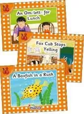 Jolly Phonics Orange Level Readers Set 6: in Precursive Letters (British English edition)