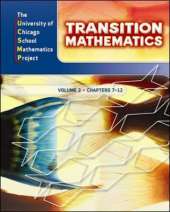 Transition Mathematics: Teacher's Edition 2 Volume Set