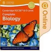Cambridge IGCSE® & O Level Complete Biology: Enhanced Online Student Book Fourth Edition