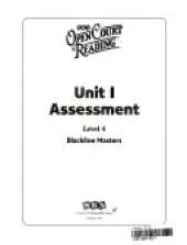 Open Court Reading, Unit 1 Assessment Blackline Masters, Level 4