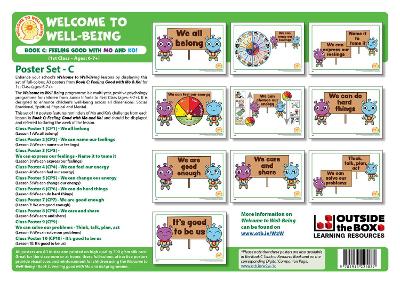 Welcome to Well-Being: Poster Pack C: Feeling Good with Mo & Ko
