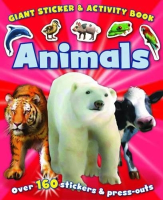 Giant Sticker and Activity Book Animals