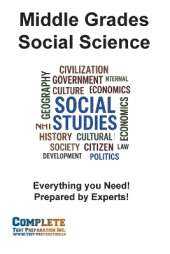 Middle Grades Social Science Skill Practice: Practice Test Questions for US History, World History, Geography, Civics, and Economics