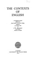 Contexts of English