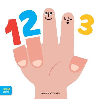 123 Lift & Learn: Interactive flaps reveal basic concepts for toddlers
