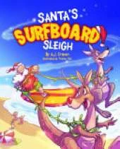 Santa's Surfboard Sleigh