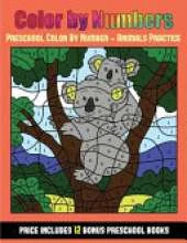 Preschool Color By Number - Animals Practice (Color By Number - Animals): 36 Color By Number - animal activity sheets designed to develop pen control and number skills in preschool children. The price of this book includes 12 printable PDF kindergarten w