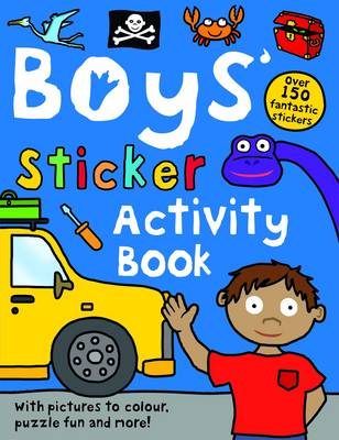 Boys' Sticker Activity: Preschool Sticker Activity