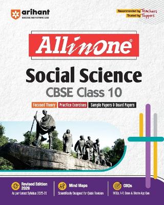 Arihant All in One Social Science Class 10 for Cbse Exams 2025-26