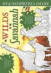 The Wilds of the Savannah Artist Colouring Pad