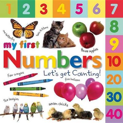 Tabbed Board Books: My First Numbers: Let's Get Counting!