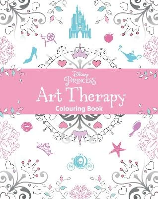 Disney Princess Art Therapy Colouring Book