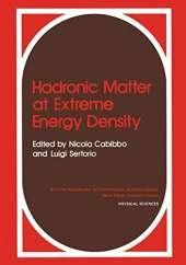Hadronic Matter at Extreme Energy Density
