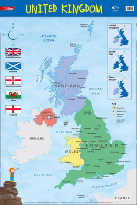 United Kingdom: Wall Map