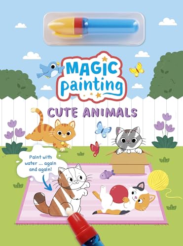 Magic Painting: Cute Animals: Paint with water … again and again!