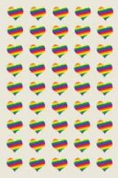 LGBTQ+ Rights Field Journal Notebook, 100 pages/50 sheets, 4x6