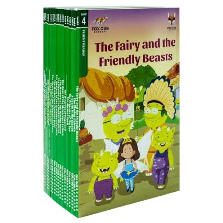 Fox Cub Fluent Graded Readers 18 Book Set Collection: Level 4 - Fluent Reader