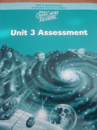Open Court Reading, Unit 3 Assessment Annotated Teacher Edition, Level 5