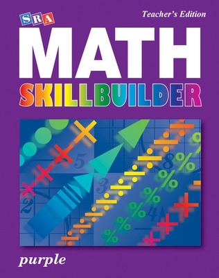 SRA Math Skillbuilder - Teacher Edition Level 8 - Purple