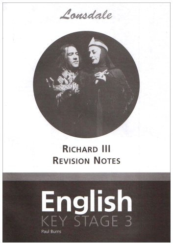 Key Stage 3 Shakespeare "Richard III": English