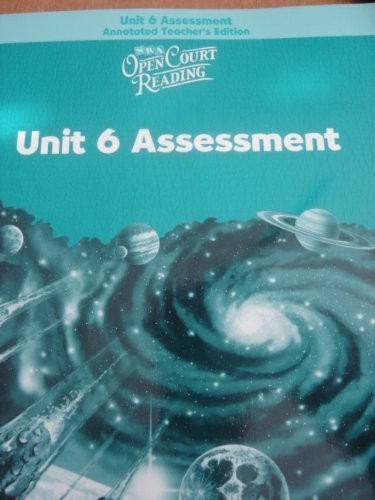 Open Court Reading, Unit 6 Assessment Annotated Teacher Edition, Level 5