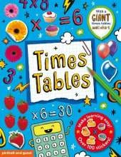 Times Tables Sticker Book: includes Giant Times Tables Wallchart Poster and over 100 stickers