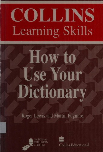 How to Use Your Dictionary