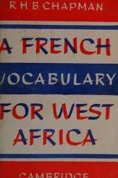 French Vocabulary West Africa