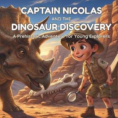 Captain Nicolas and the Dinosaur Discovery: A Fun Educational Picture Book About Paleontology, Fossils, and Triceratops for Kids Ages 4-8: An Exciting STEM Adventure Story Teaching Children About Real Science, Dinosaurs, and Following Their Dreams