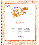 OPEN COURT READING - CALIFORNIA TEACHER EDITION UNIT 9 LEVEL 1
