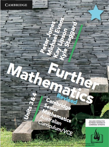 CSM VCE Further Mathematics Units 3 and 4 Revised Edition