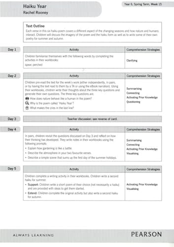 Bug Club Comprehension Year 6 Magazine T2 W5 Card