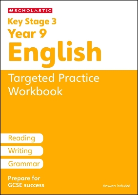 KS3 Year 9 English Targeted Practice Workbook with answers.