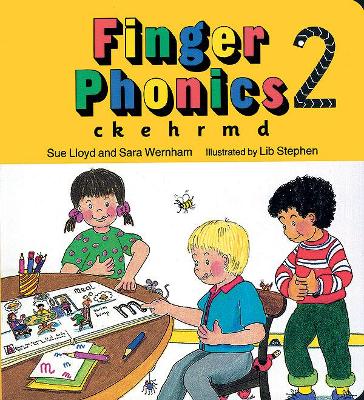 Finger Phonics book 2: in Precursive Letters (British English edition)