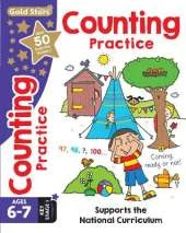 Gold Stars Counting Practice Ages 6-7 Key Stage 1: Supports the National Curriculum