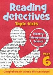Year 6 Reading Detectives: topic texts with free download: Teacher Resources