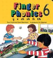 Finger Phonics book 6: in Precursive Letters (British English edition)