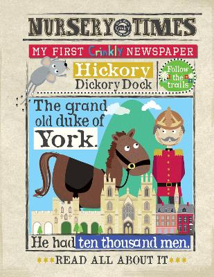 DUKE OF YORK: MY FIRST CRINKLY NEWSPAPER