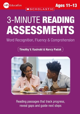 3 Minute Reading Assessments Years 7-8