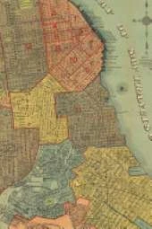 San Francisco Vintage Map Journal Notebook, 100 pages/50 sheets, 4x6