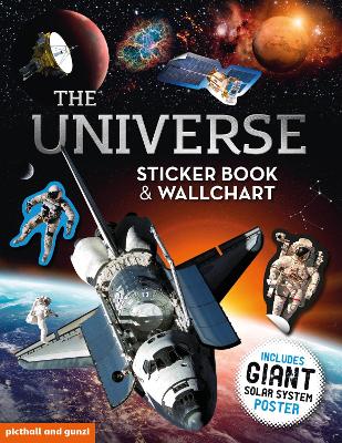 The Universe: Solar System Wallchart Poster and Sticker Book