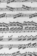 4x6" Field Journal / Field Notebook / Field Book / Memo Book / Pocket Notebook - Sonata for the pianoforte or harpsichord (50 pages/25 sheets)