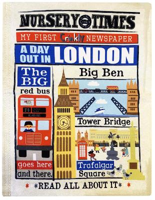A BUSY DAY IN LONDON: My Frist Crinkly newspaper
