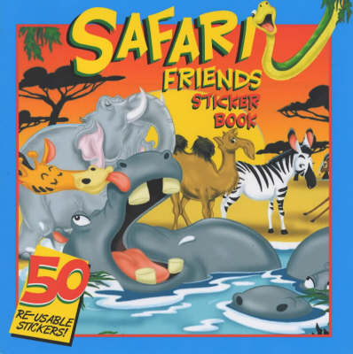 Safari Friends Sticker Book: Read and Count