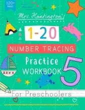 Mrs Huntington's Number Tracing Practice Workbook for Preschoolers: Bumper Learn to Write Numbers Book for Kids Ages 3-5