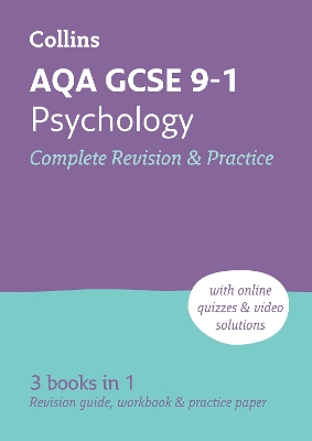 AQA GCSE 9-1 Psychology Complete Revision and Practice: Ideal for the 2026 and 2027 Exams Includes Online Edition, Quizzes and Video Solutions